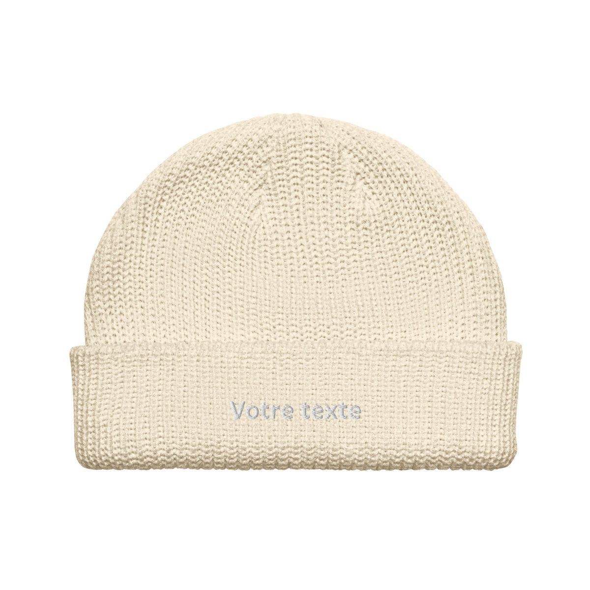 Bonnet Personnalisé Brodé - Beige / Unique