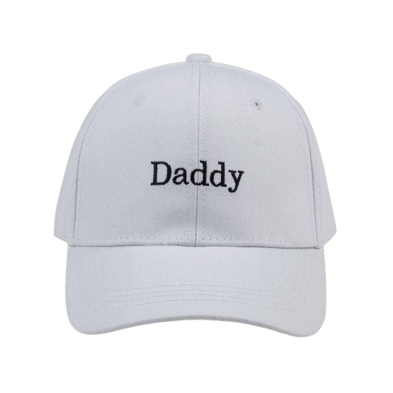 Casquette Brodée Daddy - Blanc / Unique