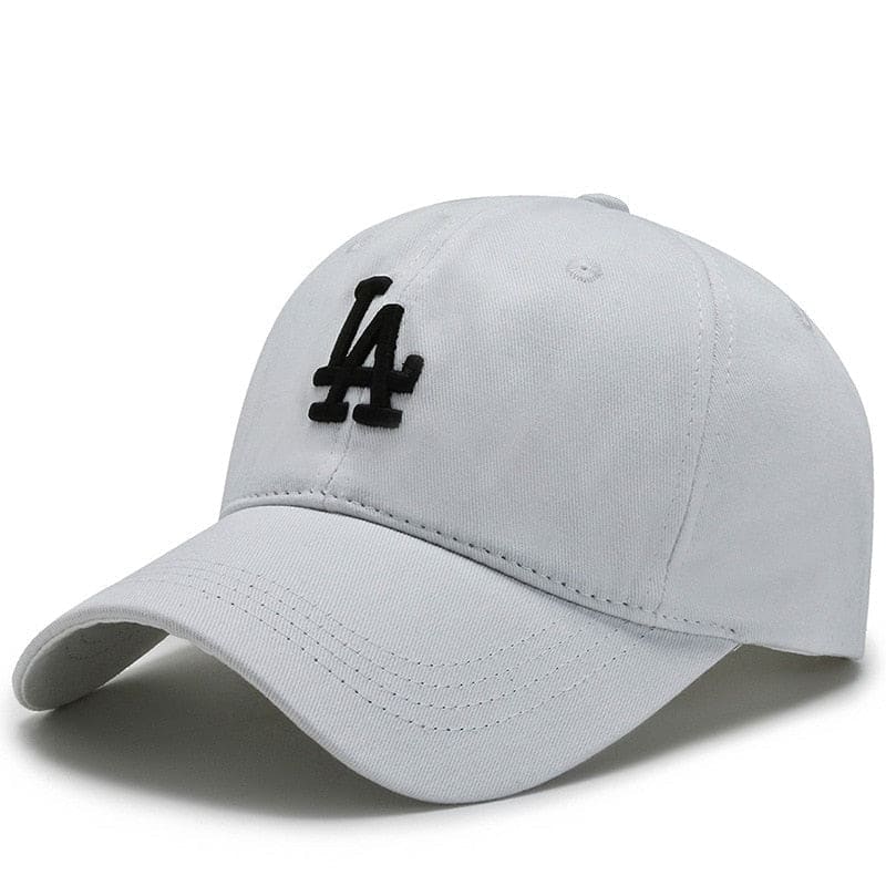 Casquette Brodée LA - Blanc / Unique