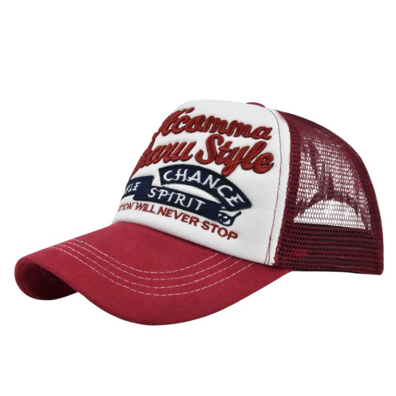 Casquette Pour Femme Trucker - Rouge / Unique