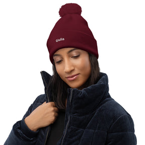 Bonnet à Pompon Personnalisable