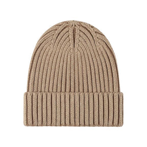 Bonnet Blanc Femme - Marron clair / Unique