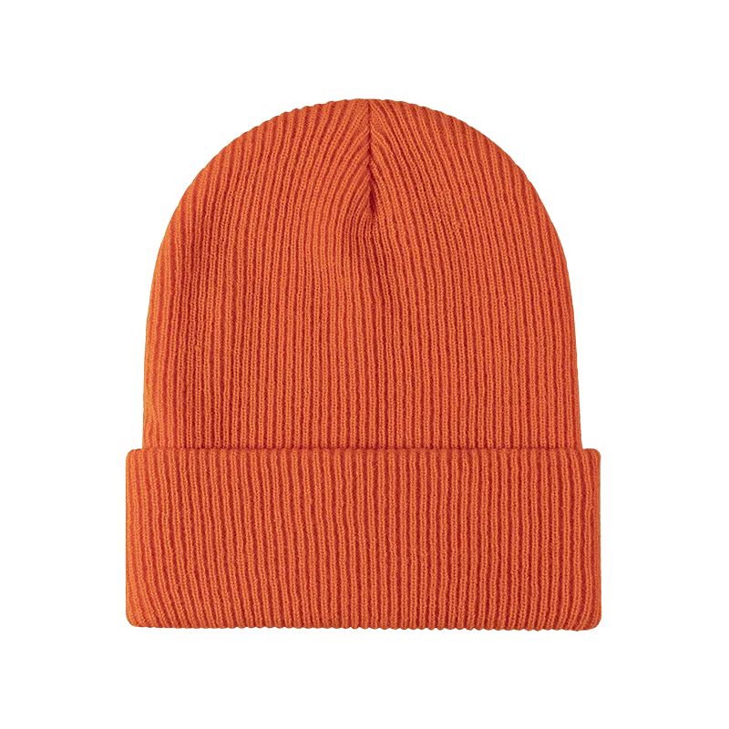 Bonnet Côtelé Chic Femme - Orange / Unique