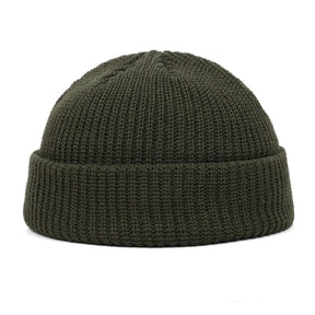 Bonnet Côtelé Femme - Vert / Unique