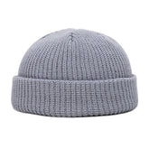 Bonnet Côtelé Homme - Gris / Unique