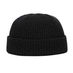 Bonnet côtelé - Noir / Unique