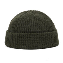 Bonnet côtelé - Vert / Unique