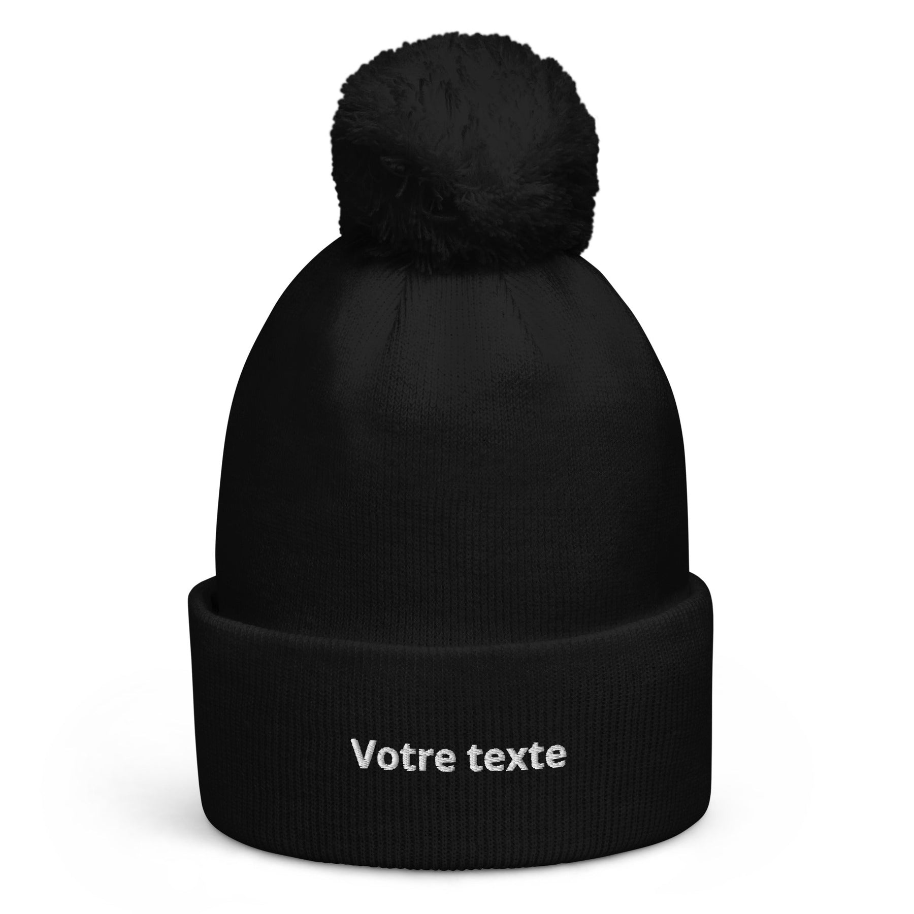 Bonnet De Noel Personnalisé - Noir / Unique