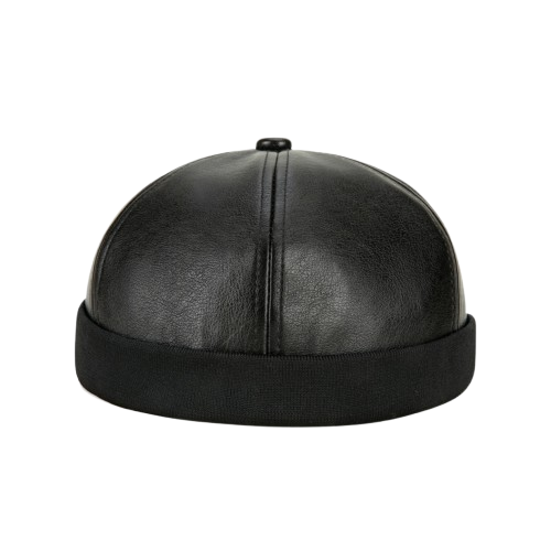 Bonnet Docker Femme en Cuir