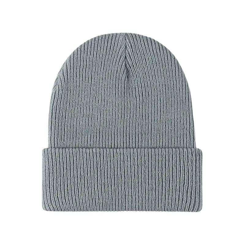 Bonnet Femme Chic Côtelé - Gris / Unique