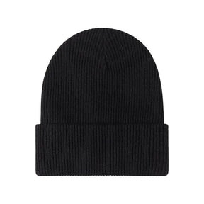 Bonnet Femme Chic Côtelé - Noir / Unique