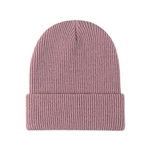 Bonnet Femme Côtelé - Violet / Unique