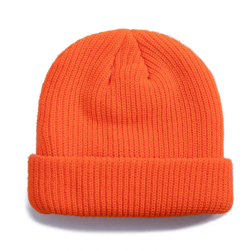 Bonnet Gris Homme - Orange / Unique
