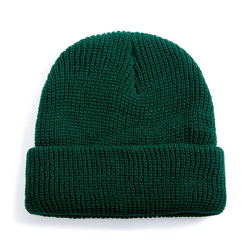Bonnet Gris Homme - Vert / Unique