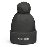 Bonnet Homme Personnalisé - Gris / Unique