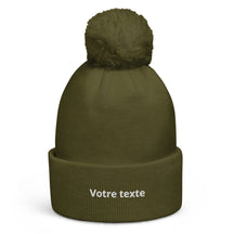 Bonnet Homme Personnalisé - Vert / Unique
