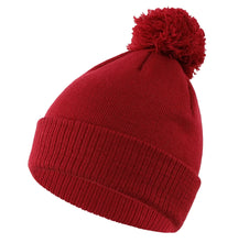 Bonnet Homme Pompon - Rouge / Unique