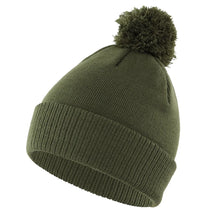 Bonnet Homme Pompon - Vert / Unique