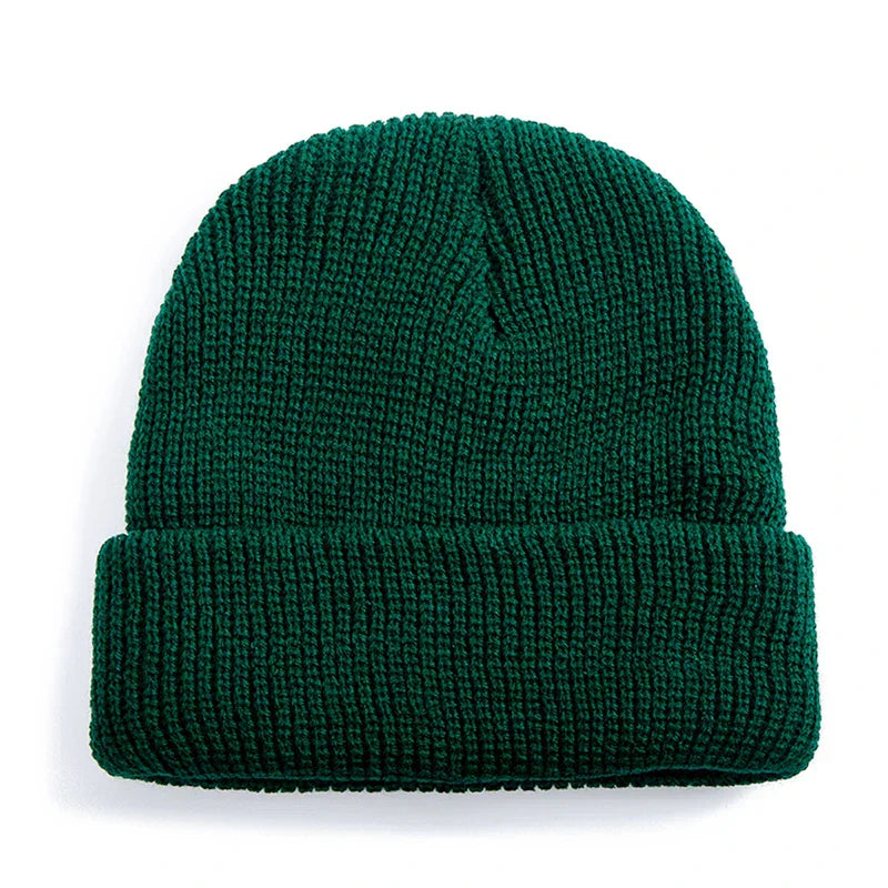 Bonnet Homme Tricot - Vert / Unique