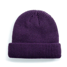 Bonnet Homme Tricot - Violet / Unique