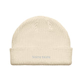 Bonnet Personnalisé Brodé - Beige / Unique