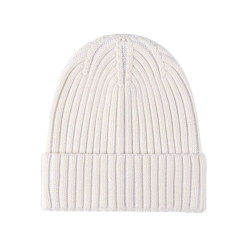 Bonnet Tricot Femme - Blanc / Unique
