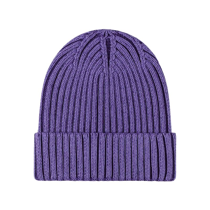 Bonnet Tricot Femme - Violet / Unique
