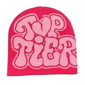 Bonnet Y2k pour Homme - Rose foncé / Unique