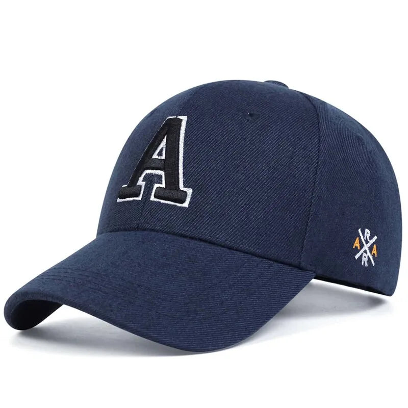 Casquette A Broderie - Bleu-marine / Unique