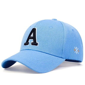 Casquette A Broderie - Bleu / Unique
