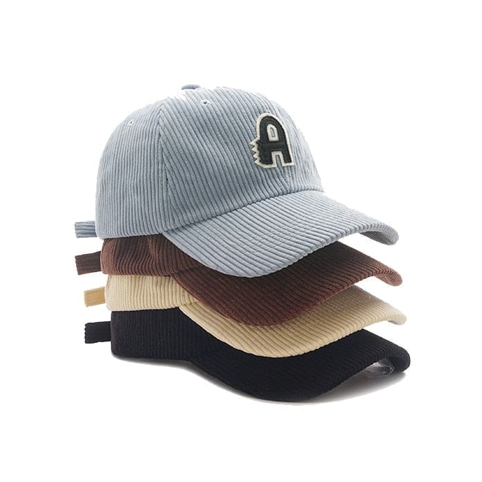 Casquette A Velours Côtelé