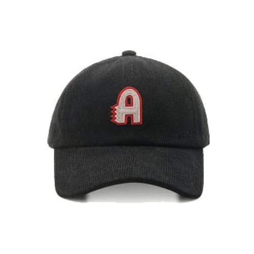 Casquette A Velours - Noir / Unique