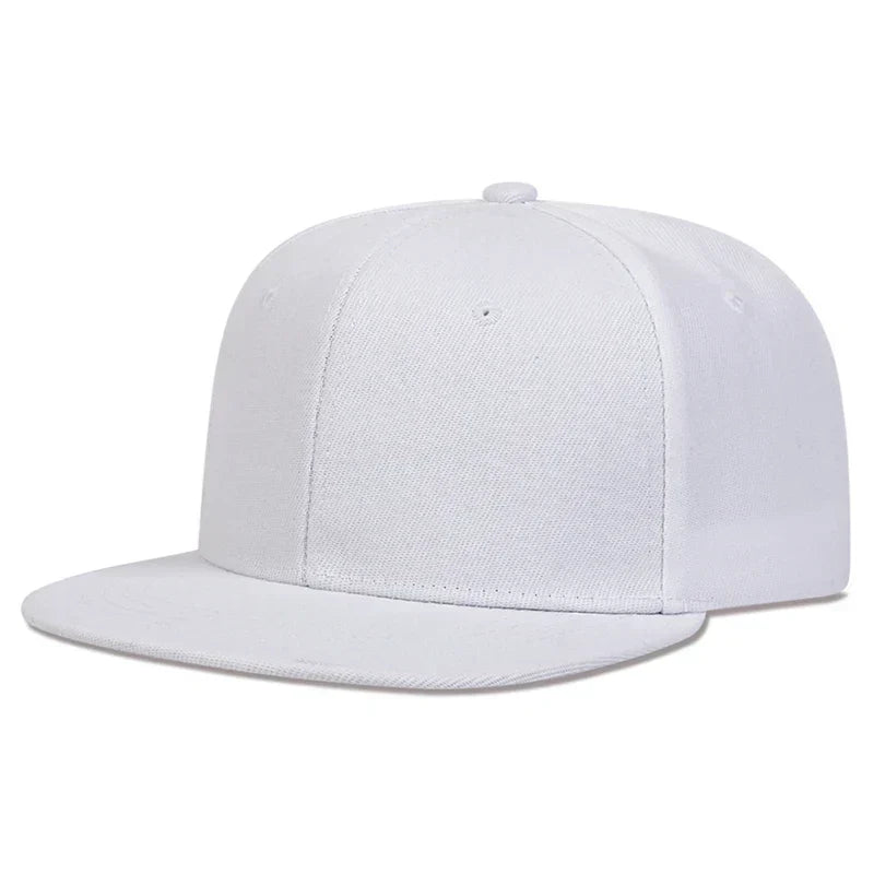 Casquette à Visière Plate - Blanc / Unique