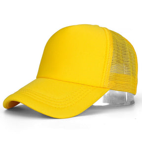 Casquette Aérée Trucker - Jaune / Unique