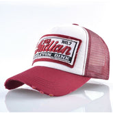 Casquette Américaine - Rouge / Unique