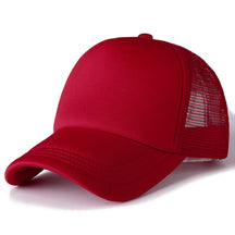 Casquette Avec Filet - Bordeaux / Unique