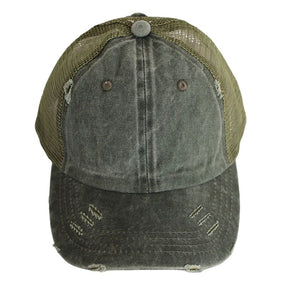 Casquette avec Trou Pour Queue de Cheval