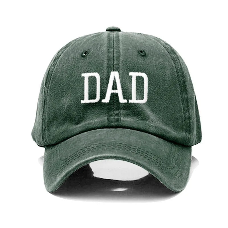 Casquette Baseball Brodée Dad - Vert / Unique