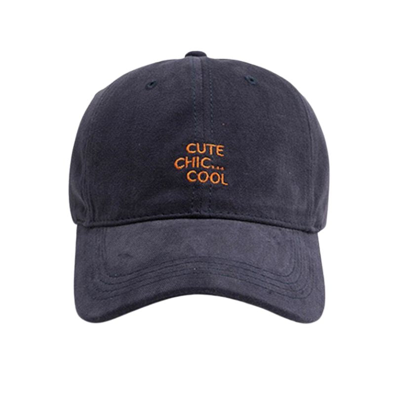 Casquette Baseball Cute Chic Cool - Bleu-Marine / Unique