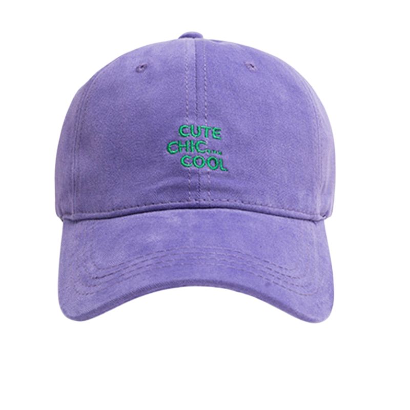 Casquette Baseball Cute Chic Cool - Violet / Unique