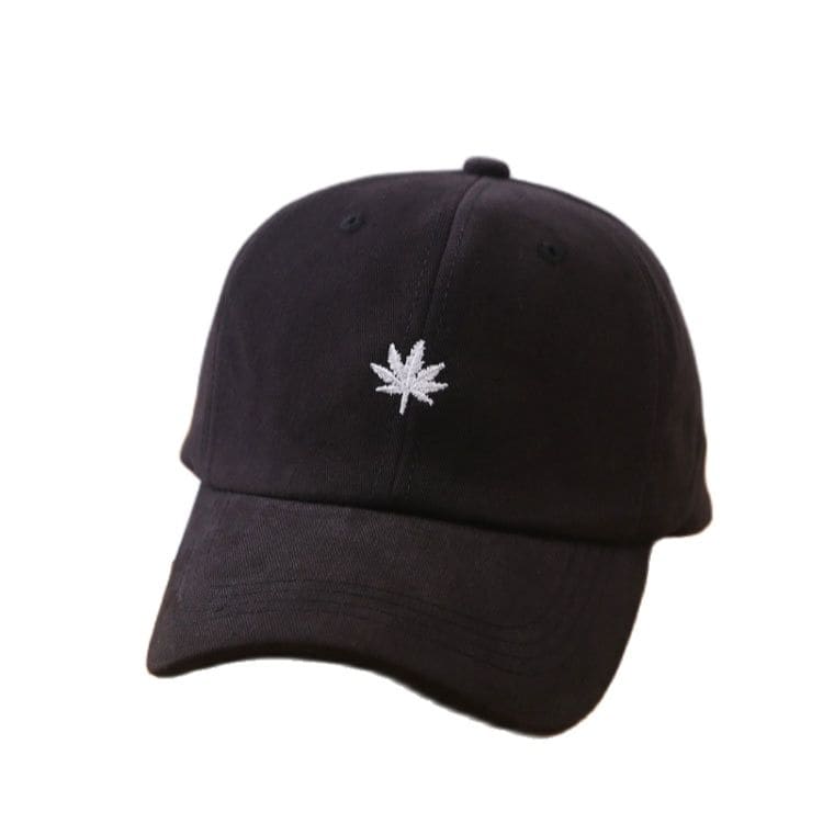 Casquette Baseball Feuille Brodée