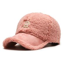 Casquette Baseball Fourrure R - Rose / Unique