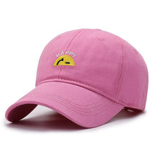 Casquette Baseball Happy - Rose / Unique