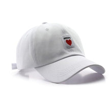 Casquette Baseball Missing love - Blanc / Unique