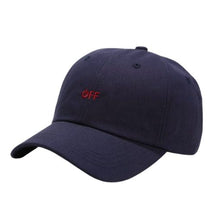 Casquette Baseball Off - Bleu-Marine / Unique