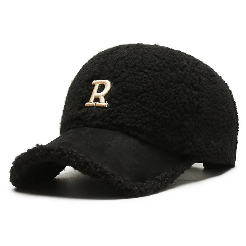 Casquette Baseball R Fourrure - Noir / Unique