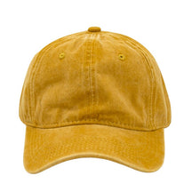 Casquette Baseball Simple - Jaune / Unique