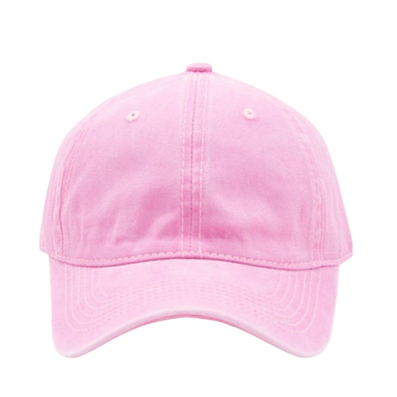 Casquette Baseball Simple - Rose / Unique