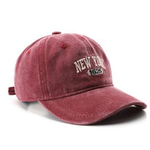 Casquette Baseball Vintage - Rouge / Unique