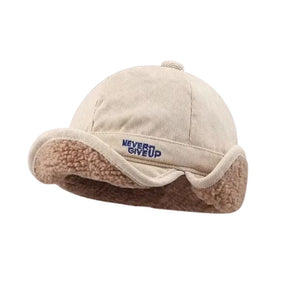 Casquette Bonnet Never Give Up - Beige / Unique